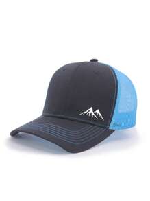 Șapcă de baseball cu imprimeu de diamant în stil stradal - Design cu plasă respirabilă, croială reglabilă, pălărie de exterior unisex hip hop pentru pescuit, camping și streetwear pentru tineret