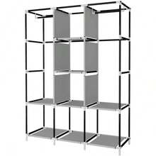 Foldable Wardrobe Closet Organizer Large Cabinet - Multicolor - View 6