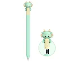 Cute Bear Case Compatible With Apple Pencil Pro And 2nd Generation And Apple Pencil (USB-C) , Silicone Protective Cover Sleeve With Apple Pencil 1st Generation