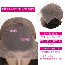 Oxeye 13*4 Straight Bob Human Wigs 200% Chocolate Brown Bob Lace Front Wig 13x6x1 Lace Frontal Wig Human Hair Wigs Dark Brown Straight Human Hair Wig #4 Colored Long Straight Wig Pre Plucked With Baby Hair Natural Black Straight Human Hair Wig - #4 - 查看 10