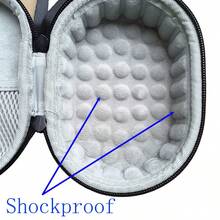 CASE ONLY Hard EVA Carrying Bag Gaming Mouse Storage Box Case For Master MX 4 / GPW G903 G502 GPXS G403 G602 G603 G604 700S G703 G304 G102 GPW Hero MX Master3 3S/2S/ Lift/M720/M705/M330 Mouse(CASE ONLY) - Black - View 6