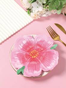 20 片装粉色樱花主题餐巾纸、粉色樱花形状餐巾纸、粉色樱花主题派对一次性餐具、餐具装饰、一次性餐巾纸、婴儿洗礼派对餐巾纸装饰、家居生日装饰、生日礼物派对回礼、厨房餐厅必需品装饰、一次性餐巾纸、派对回礼、宴会派对用品 - 粉紅色櫻花 - 查看 11