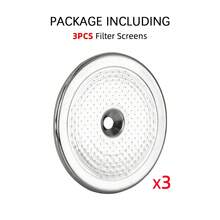 51MM Shower Screen Espresso Grouphead Screen Flat Upgrade Shower Screen Coffee Accessories - Silver - View 12