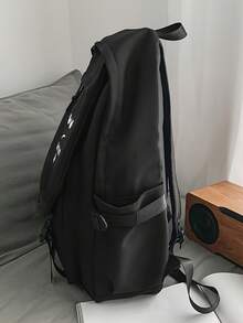 Mochila para hombre, nuevo diseño elegante con gran capacidad, apta para portátiles, ir al trabajo y viajar - Multicolor - Ver 5