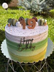 4 قطع/2 قطع من الكعكة الاكريليك المزينة بعبارة "عيد ميلاد سعيد" - مثالية لتزيين كعك أعياد الميلاد، الصور التذكارية، وديكورات الحفلات، مستلزمات تزيين الكعك، ديكورات عيد الميلاد - متعدد الألوان - مشاهدة 5