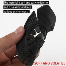 2PCS Car Wiper Arm Hole Protection Pad, Silicone Windshield Wiper Arm Hole Protector Dust Cover, Front Wiper Protective Guards, Auto Exterior Accessories Universal For Most Vehicles - 黑色 - 查看 4
