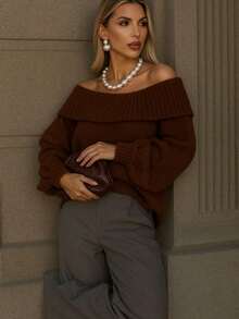Juliet Blouse - Rust Brown - View 1