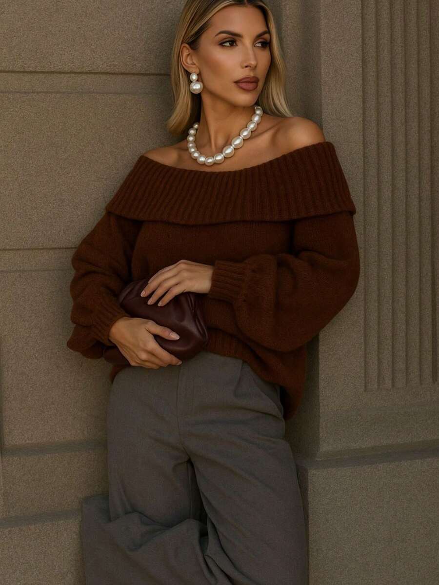 Juliet Blouse - Rust Brown - View 1