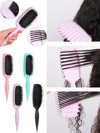 卷发定型梳 | 2025 专业卷发梳，打造完美卷曲、波浪和螺旋卷发 – 防毛躁、顺滑易梳，沙龙级造型，返校季、旅行度假必备，女士美发配件，发梳，解结梳，理发师，美发工具，美发产品，梳子，后梳，护发，发刷，梳子，迷你发刷，卷发产品，美发设备，圣诞节，理发店，美发，木梳，发型，美发，发梳，后梳，造型梳，卷发梳，边缘梳，发梳，梳发，发梳套装，梳发，卷发梳，解结梳，女士发梳，头发，旅行，美发产品，美发工具，美发用品，理发师，理发师配件，理发店，美发设备