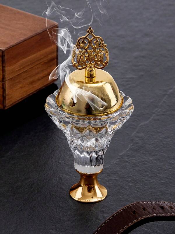 1 Pezzo/Set Bruciatore di incenso vintage creativo per decorazione domestica, decorazioni per interni, decorazioni per feste di matrimonio, può essere utilizzato come regalo per un amico o amici, regalo di laurea, regalo per la migliore amica, regalo per le donne, regalo invernale