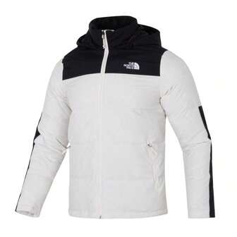 The North Face Herr dunjacka, bekväm sportjacka för vardagsbruk, träningskläder 4U82ROU (75 % dun, 25 % fjädrar)