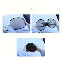 Car Sunshade, Universal Anti-Reflection Window Side Guard Folding Light Shield Summer Sun Protection Heat Insulation Sun Shield