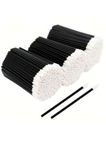 Einweglippenstift - Nicht fusseliger Lippenpinsel, Lipgloss Lippenstift, Make-up Beauty Set 50 Stücke, 100 Stücke, 300 Stücke, 500 Stücke