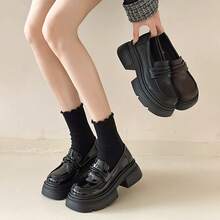 Women Wedges & Flatform - Matte Black - View 3