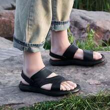 Men Sandals - Black - View 3
