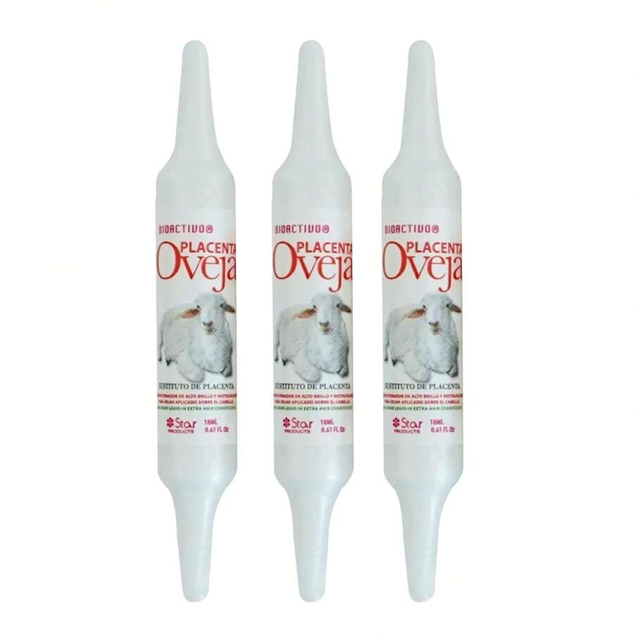 Bio Complex Dominican Hair Product Bio Complex Ampoulle .61oz - 1 Ampoule - Placenta Oveja 3 Pack - View 1