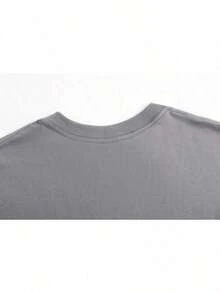 Men's Popular Cotton DIY T-Shirt A Wizard Rat Holding A Glowing Staff. - Grey - View 10