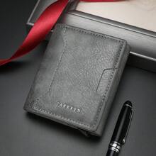CARRKEN 新款男士复古钱包，时尚三折多功能卡包和现金夹，青年多功能多卡槽钱包，男士正式/商务正式情人节礼物的绝佳选择 - 多款 - 查看 10