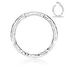 1 pieza Nuevo accesorio de moda para orejas estiradas, aro de acero inoxidable simple para dilataciones de oídos, kit de dilatación de joyería para mujeres