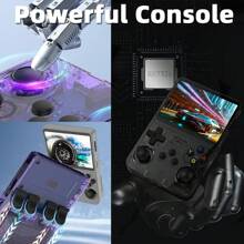 Byteuni R36S Retro Handheld Game Console With 3.5-Inch IPS Screen Retro Handheld Video Games Consoles Built-In 20k+ Classic Games Open Source Linux System Portable Style Hand Held System Pocket Video Player