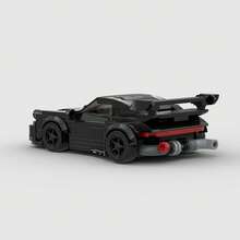 MIKEMENG Black/White/Red Supercar Racing Car Building Block Toys, MOC Construction Toy, Technology And Engineering Building Toys, Boys And Adults Car Toys, Best Collection Gifts For Halloween, Christmas And Birthday