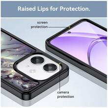 3 นำเทรนด์ เคสโทรศัพท์แฟชั่นสำหรับ OPPO Reno และ Realme 14 GT7 C75 P3 Narzo 70X/N65 C65 12X 12 13 13 Pro+ Note 50 X7 V23 V20 V13 Narzo N53/60 Pro/50/30 GT5 GT2 GT Neo Flash Neo 3 Neo 2T C53 C51 11 Pro+ 10T 10S 10 9i 9 5G Speed 8S 8 Pro และ OneP กันน้ำ กันกระแทก ป้องกันการตก ป้องกันรอยขีดข่วน - สีดำ - ดู 7