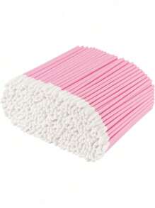 Einweglippenstift - Nicht fusseliger Lippenpinsel, Lipgloss Lippenstift, Make-up Beauty Set 50 Stücke, 100 Stücke, 300 Stücke, 500 Stücke