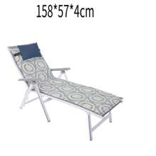 Cojín para silla de playa, cojín para silla de algodón de playa, cojín para silla mecedora, cojín de universal, Dos tamaños disponibles