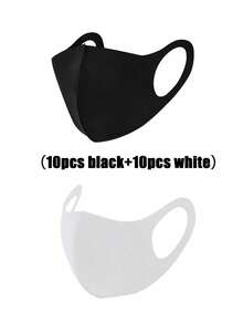 2pcs/4pcs Universal Solid Color Breathable Dust Masks For Men And Women, Suitable For Daily Wear - Multicolor - View 19