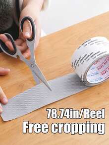 1 rotolo di nastro adesivo per riparazione di zanzariere, toppe per riparazione di fori nella rete anti-insetti, adatto per riparare porte, tende, zanzariere, nastro adesivo resistente per riparazione di zanzariere, per riparare strappi e proteggere da insetti (A causa di lotti diversi, i numeri di serie e i colori potrebbero variare. Ci scusiamo per qualsiasi inconveniente arrecato.)