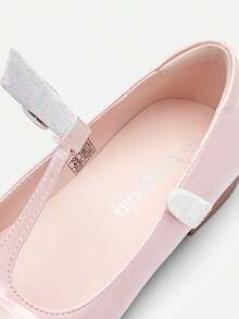 Balabala 女童玛丽珍公主鞋，法式夏季凉鞋 - 白紅色 - 查看 10