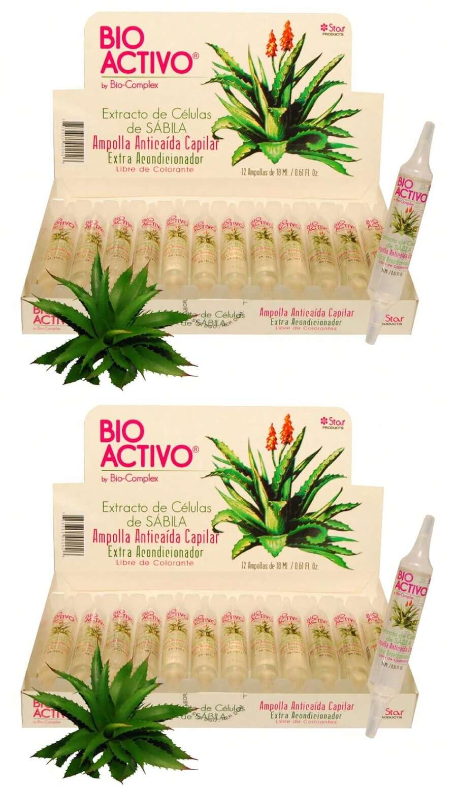 Bio Complex Dominican Hair Product Bio Complex Ampoulle .61oz - 1 Ampoule - Biocomplex Avocado Oil Ampoules - 12 Pack - 查看 1