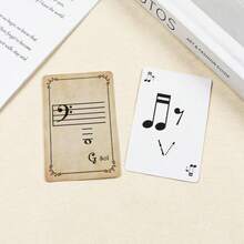 بطاقات إيقاع الموسيقى - بطاقات ورقة الملاحظات، بطاقات الإيقاع، بطاقات الملاحظات الموسيقية، أداة تعليمية مفيدة لنظرية الموسيقى، ضرورية للمبتدئين والمعلمين - بوكر الإيقاع النسخة الإنجليزية - مشاهدة 8