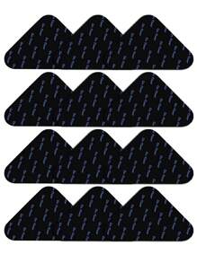 12pcs Advanced Anti-Slip Carpet Fixer - Suitable For Living Room, Dining Room And Bathroom Floors - Prevents Slipping On Tiles And Wooden Floors Room Decor Back To School
