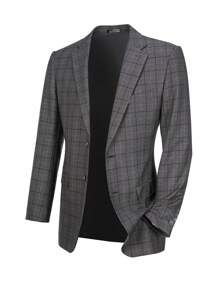 Traje de 3 piezas para hombres en diseño a cuadros, elegante y casual, corte slim, de solapa sencilla, para bodas, negocios o eventos, incluye blazer, chaleco y pantalón, color gris, tallas XS-3XL