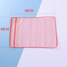 4 piezas de tela, 4 colores de toallas de cocina, paños de cocina a cuadros de colores, toallas de cocina a rayas y a cuadros, cuadros azules, cuadros rojos, cocina y comedor, suministros de cocina