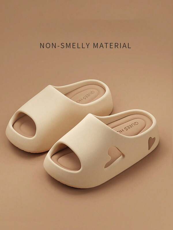 Women's Chunky Sole Slippers, 2024 New Thick Bottom Eva Slides For Indoor Home Wear, Outdoor Summer