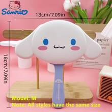 Sanrio [Cute Sanrio Hair Comb Set] Sanrio Hello Kitty & My Melody Kuromi Travel Hair Comb Set With Makeup Mirror | Cute, Compact For Home Daily Styling & Outdoor Travel Use, Ideal For Girls' Gifts, Valentine's Day, Gift For Mom And Girlfriend, Daily Use, Surprise Box Easter Gifts