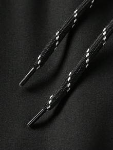 男士加大码宽松休闲运动裤，拉链口袋，抽绳腰带，修身显瘦，适合日常穿着和运动 - 轻便透气，适合春夏穿着