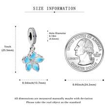 PARCOM 1 Stück versilberte Kirschblüten Serie Anhänger, modisches Charm Neudesign, multifunktionales DIY Armband & Halsketten Schmuckzubehör, geeignet für täglichen Gebrauch & als Geschenk, perfekter Schmuckarmband Schmuck, Geschenk für Geburtstag, Feiertag