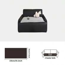1pc Minimalist Solid Color Plaid Striped Design Sofa Slipcover, Comfortable For Sitting Or Lounging, Suitable For 2-Seater, 3-Seater, 4-Seater And Modular Sofas, All Season Use Chair Office Chair Chair Cushion Cushion Seat Cushion