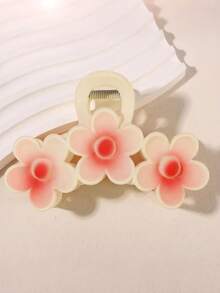 1pc/6pcs 3-Bunch 5-Petal Daisy Hair Clips, Suitable For Women's Daily Life, Leisure, Party, Commuting, Vacation - Hair Accessories, Best Gift For Girlfriends, Moms, Best Friends For Celebrations, Birthdays, Anniversaries Or Graduations