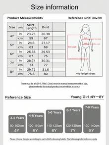小女孩粉色大蝴蝶结装饰薄纱圣诞派对优雅连衣裙、公主裙、女孩生日派对礼物服装、花童婚纱、节日庆典 - 粉色 - 查看 7