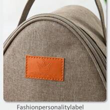 1 Stück neue dreieckige Reiseball Tasche, tragbare Lunch Tasche, Minimalistisch Mode Lunch Tasche, Büro Ess Tasche, große Kapazität Picknick Tasche, Studenten Lunch Tasche, kein Lebensmittelkontakt