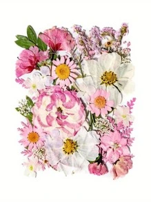 35-43 pezzi di fiori secchi e pressati naturali in kit fai-da-te per resina epossidica, stampi per gioielli in resina epossidica, candele, saponi, decorazioni per unghie, segnalibri. Materiali naturali a base di foglie vere - realizzati con fogliame reale stagionale, specificamente disidratati, pressati e asciugati per preservarne l'originalità. Stile naturale, adatto a qualsiasi lavorazione fai-da-te.