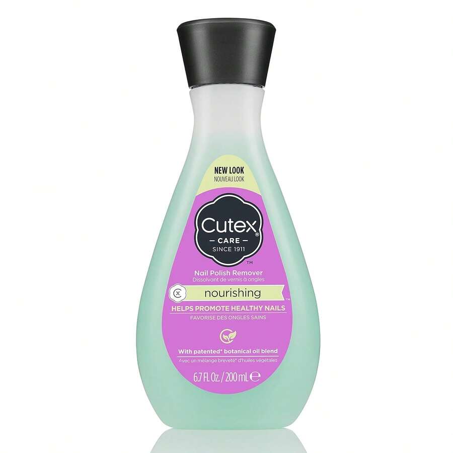 Cutex Gel Nail Polish Remover, Ultra-Powerful &Amp; Removes Glitter And Dark Colored Paints, Paraben Free, 6.76 Fl Oz - 6.76 Fl Oz (Pack Of 1) - View 1
