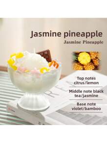 1pc 450g Summer Fruit Ice Cream Creative Exquisite Shape Yogurt Cup Soy Wax Birthday Gift Souvenir Aromatherapy Candle