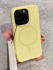 奢华磁吸软硅胶手机壳，兼容 17/16/15/14/13/12/11 Pro Max Plus，支持磁吸无线充电，防震保护套