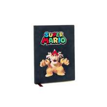 SuperMario 1 Stück dickes Notizbuch mit 100 Seiten in Lederoptik, geeignet für Zeichnen, Lernen, Büro-Notizen, Meetings, Geschäft, Schulmaterial. Ein tolles Geschenk für Männer, Frauen, Abschluss, Geburtstag und Feiertage, Schulmaterial, Schulanfang