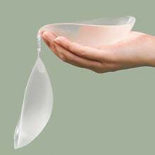 1pc Silicone Bra, Transparent Breast Pad, Small Breast Aggregation, Silicone Waterproof, Thickened Swimming Suit, Strappy Dress, Breast Patch